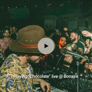 Playing “Chocolate” live @ Bonaire