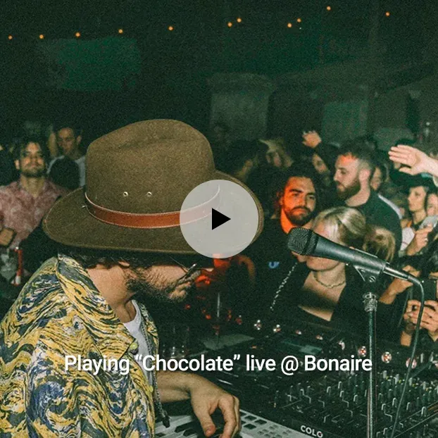 Playing “Chocolate” live @ Bonaire