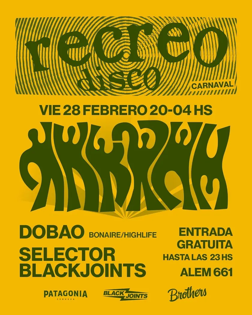 Recreo Disco: Carnaval — 28 feb 2025