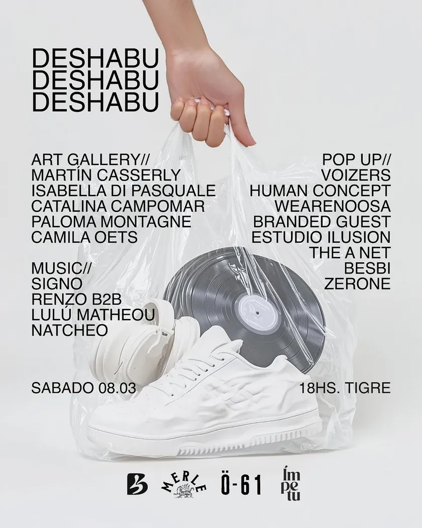 Deshabu pop-up — 08 mar 2025
