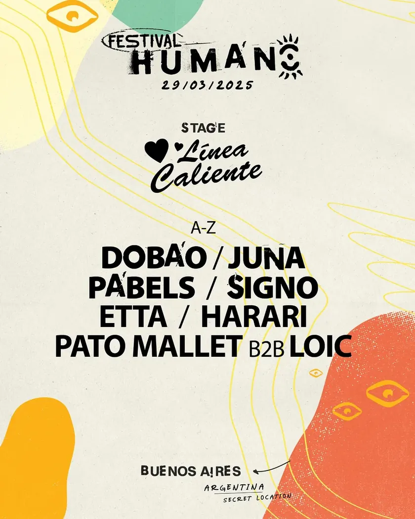 Festival Humano: Linea Caliente stage — 29 mar 2025