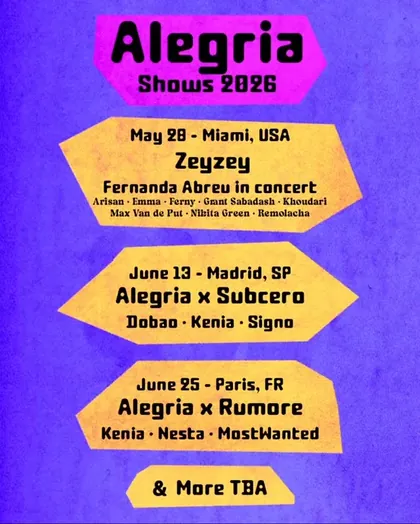 Alegria London at LPS — 23 may 2026