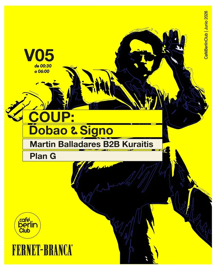 COUP presents Dobao & Signo — 05 jun 2026