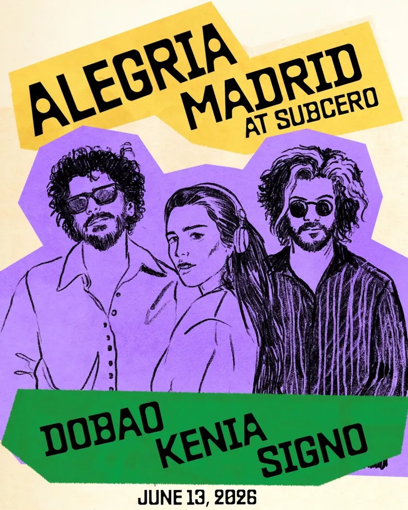 Alegria Madrid at Subcero — 13 jun 2026