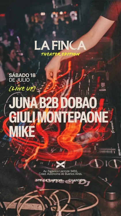 La Finca: Theater Edition — 18 jul 2026