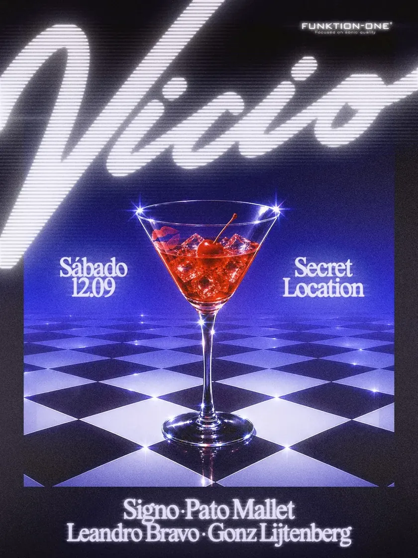 Vicio: 3 anos (secret location, 300 tickets) — 12 sep 2026