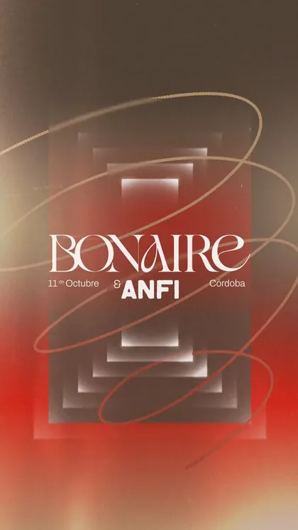 Bonaire x ANFI Cordoba (open air sunset) — 11 oct 2026
